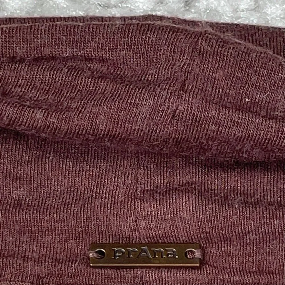 Prana Foundation Munra Wrap Cardigan Sweater Brown Womens XL